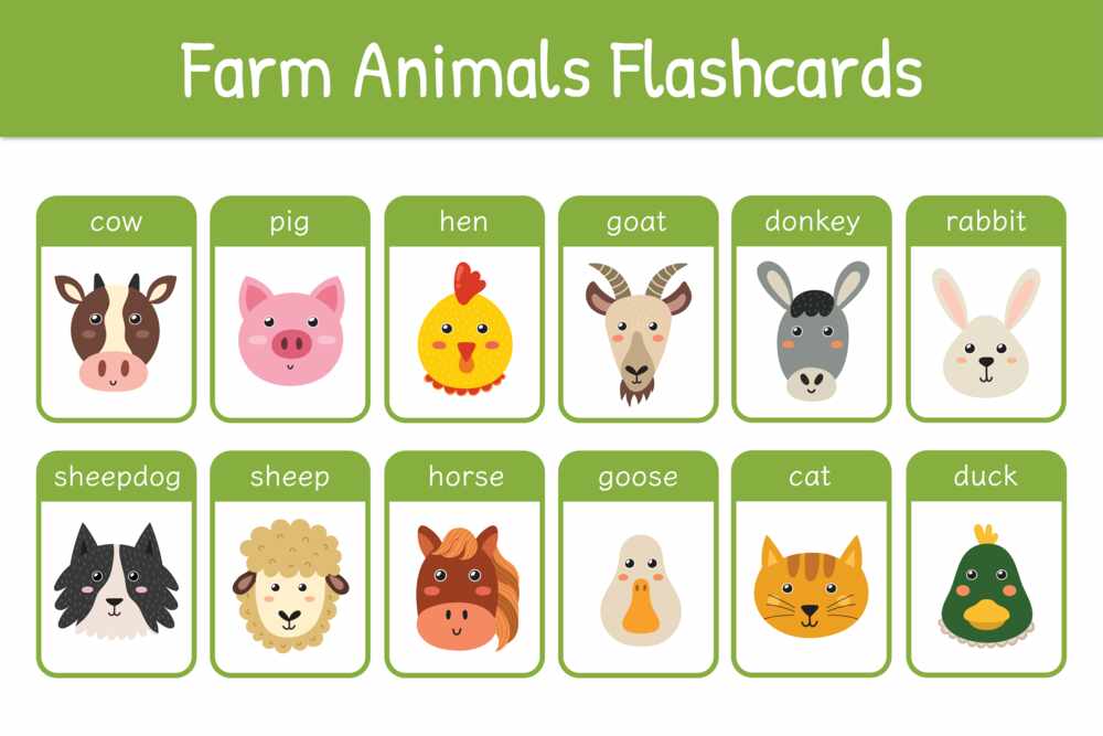 All Farm Animals Flashcards