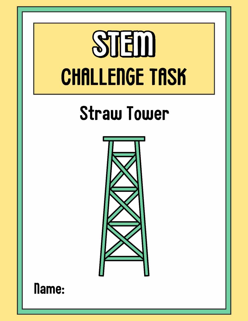 Straw Tower (Engineering)