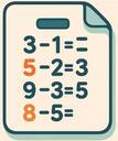 Subtraction Sheet